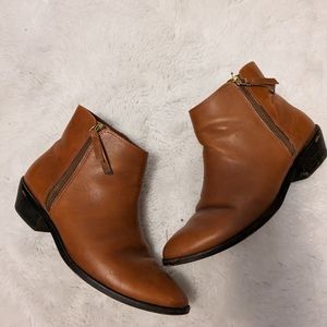 J. Crew Leather Booties